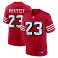 San Francisco 49ers Christian McCaffrey Nike Scarlet Alternate Game Player Jersey