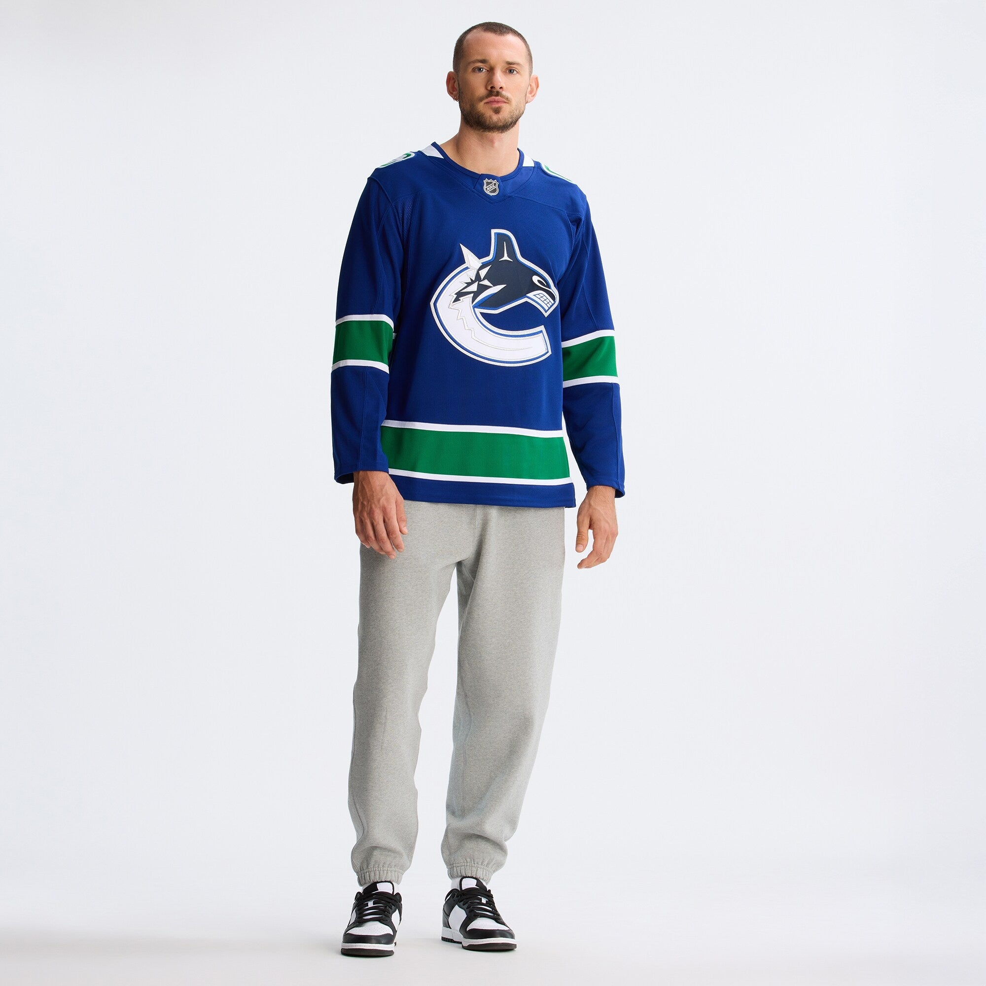 Vancouver Canucks Fanatics Blue Home Premium Jersey
