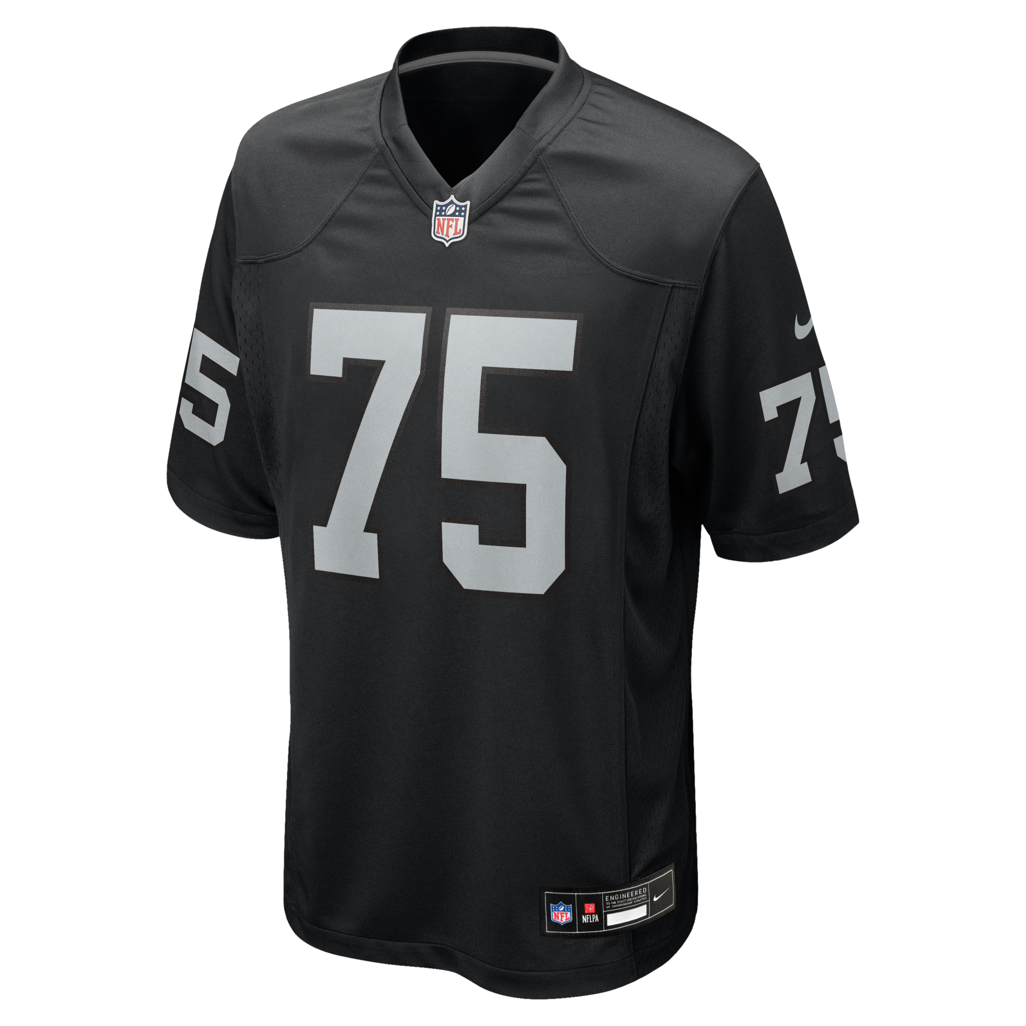 Las Vegas Raiders Howie Long Nike Black Game Retired Player Jersey