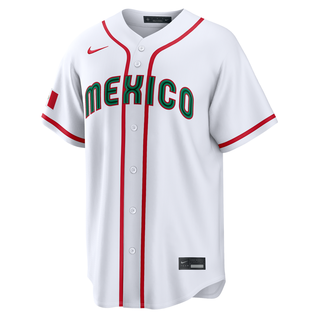 Mexico Baseball Randy Arozarena Nike White 2026 World Baseball Classic Home Stadium Jersey