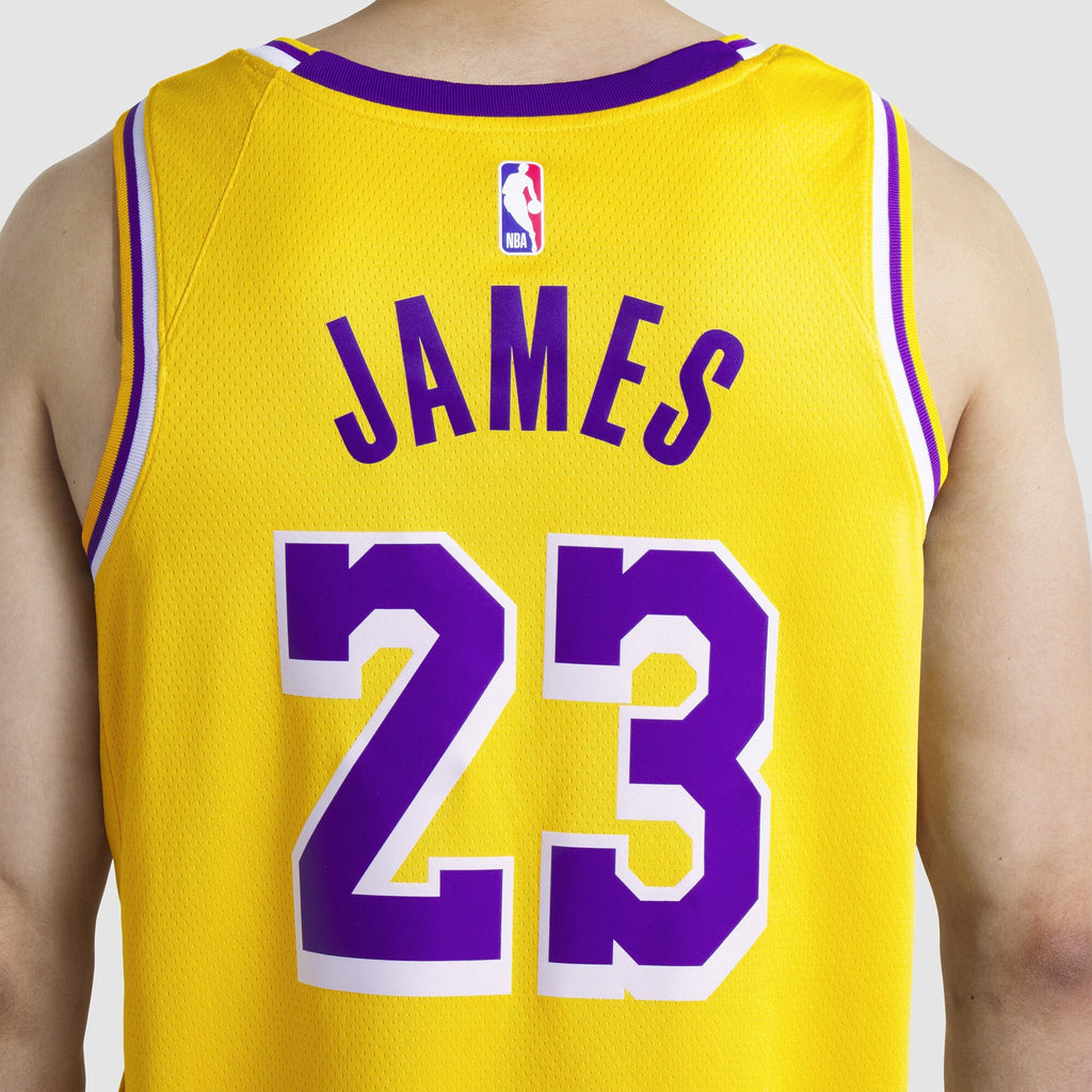 Los Angeles Lakers Nike Icon Swingman Jersey - Lebron James