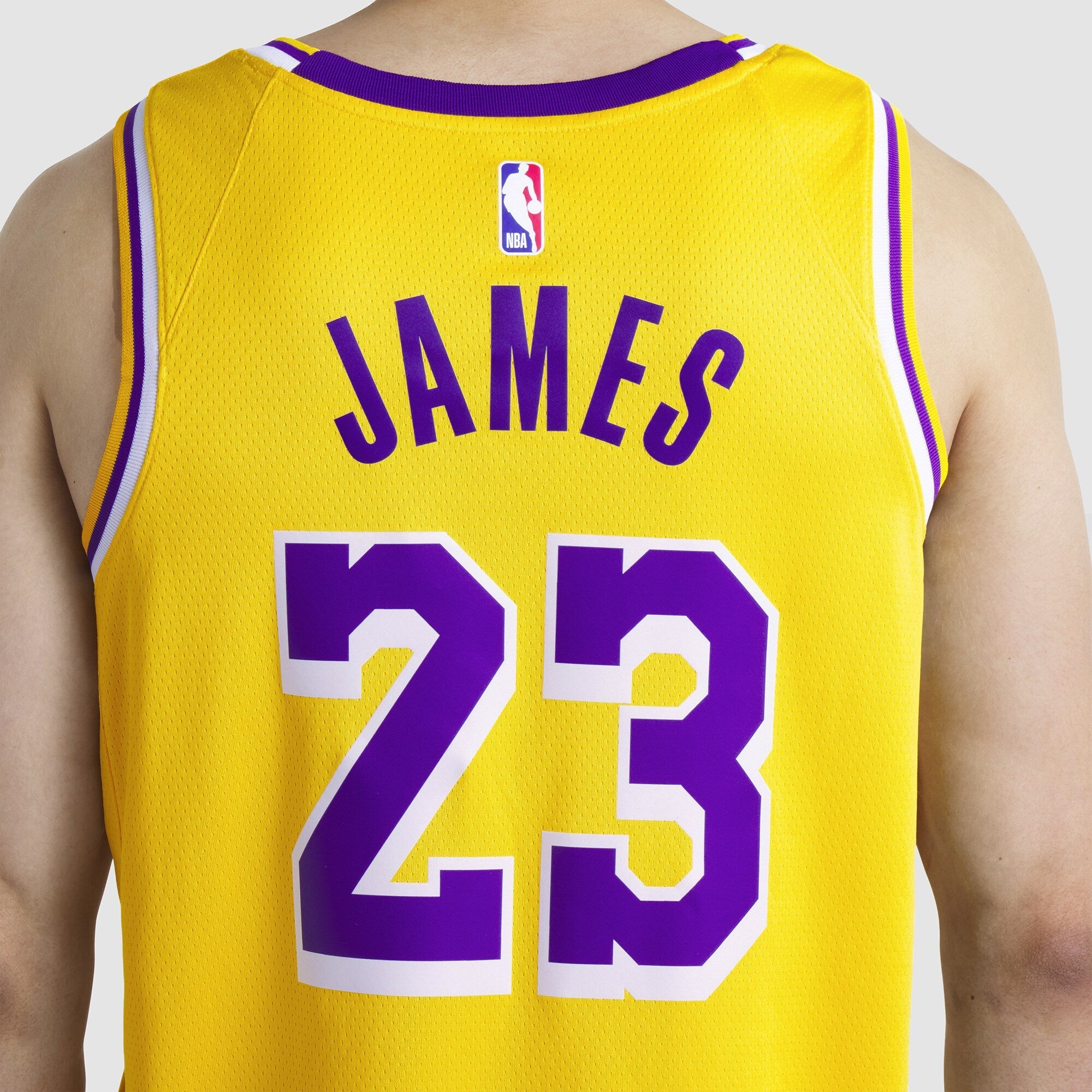 Los Angeles Lakers Nike Icon Swingman Jersey - Lebron James