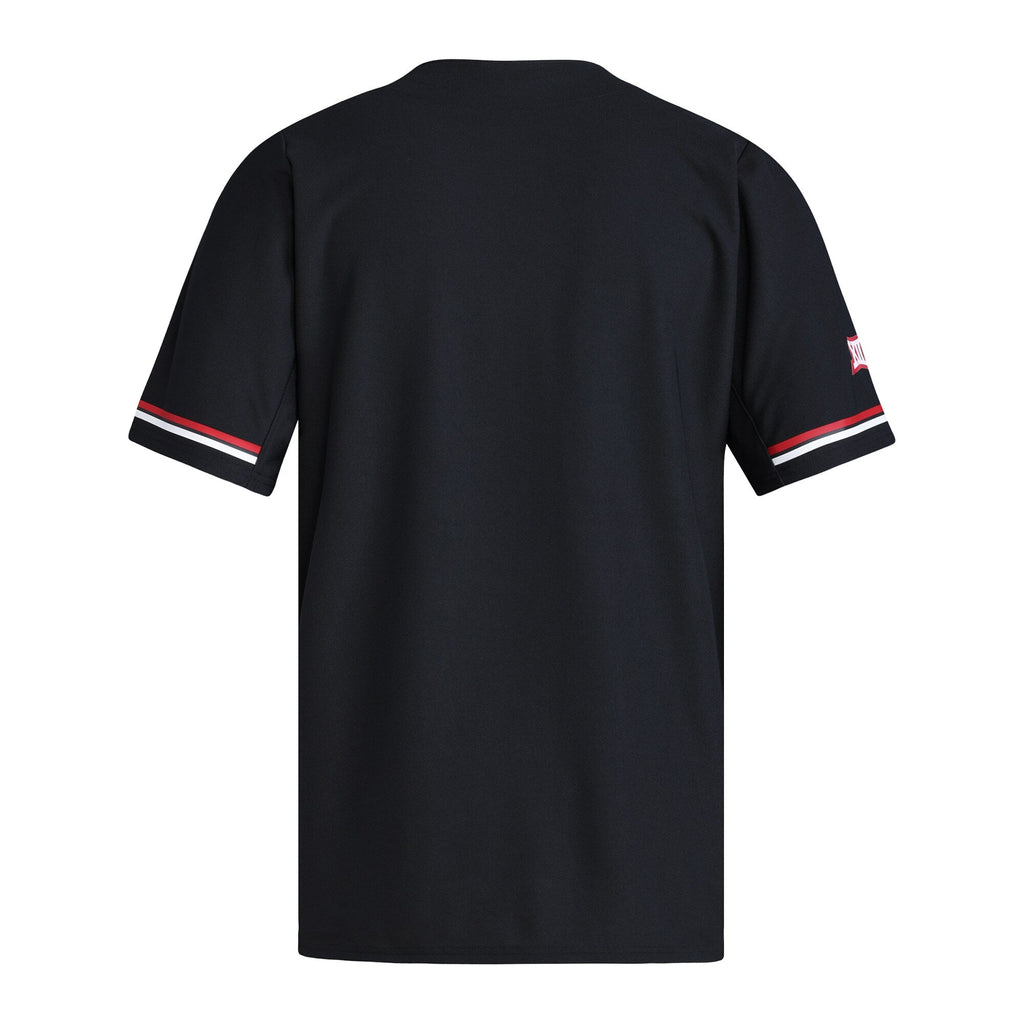 adidas Black Texas Tech Red Raiders Replica Baseball Jersey