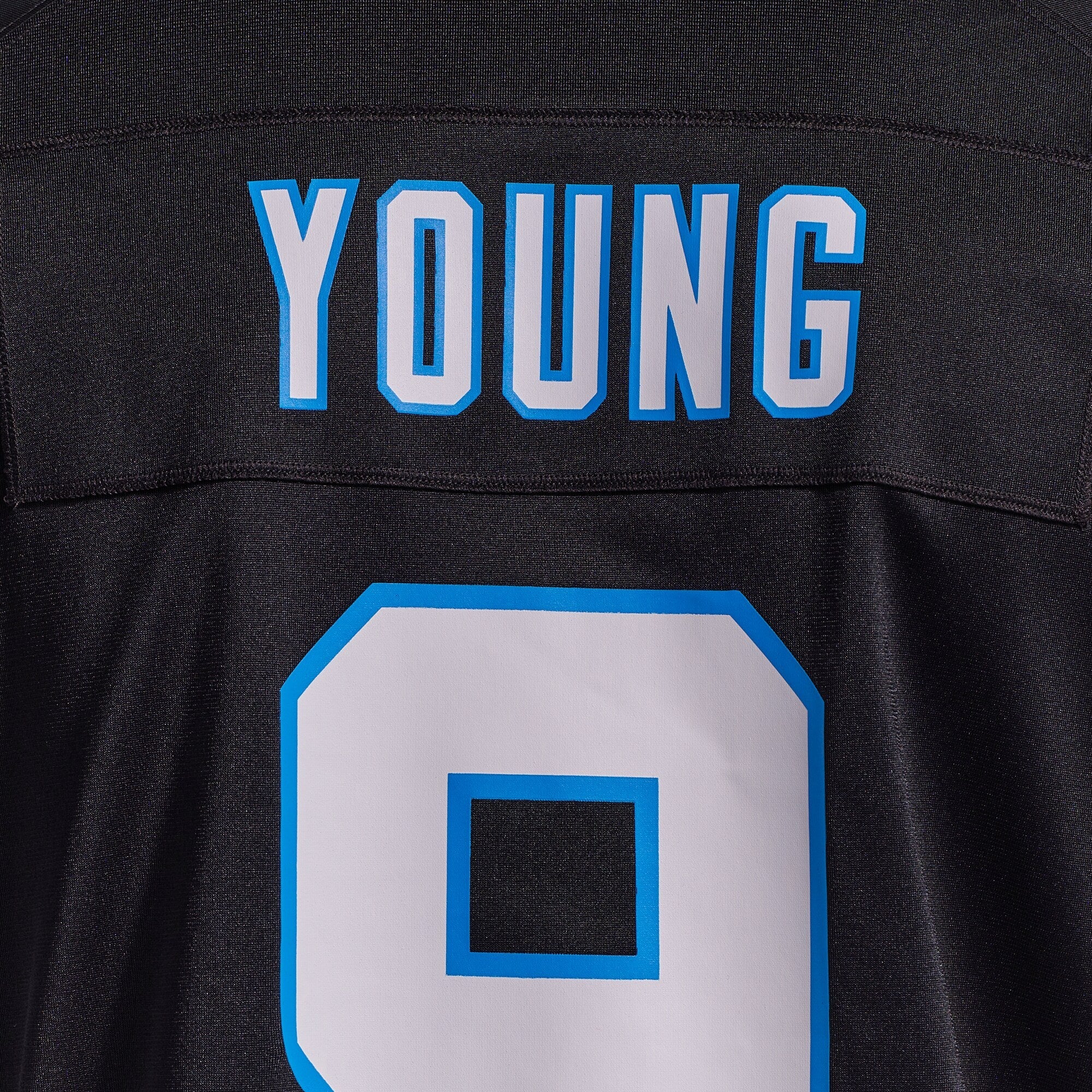 Carolina Panthers Bryce Young Nike Black Team Game Jersey