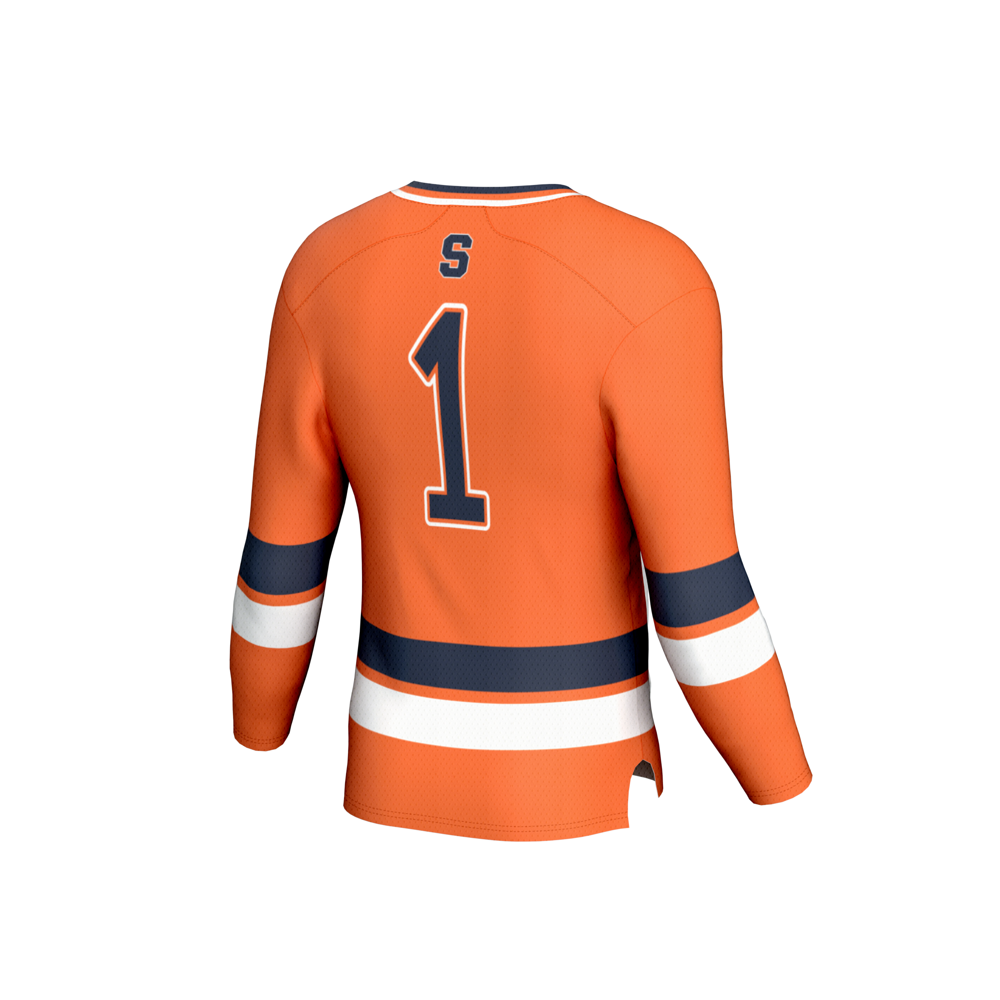 GameDay Greats Orange Syracuse Orange Lightweight Hockey Fashion Jersey