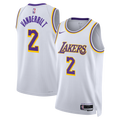 Los Angeles Lakers Nike Association Edition Swingman Jersey - White - Jarred Vanderbilt