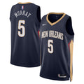 New Orleans Pelicans Nike Icon Edition Swingman Jersey - Navy - Dejounte Murray