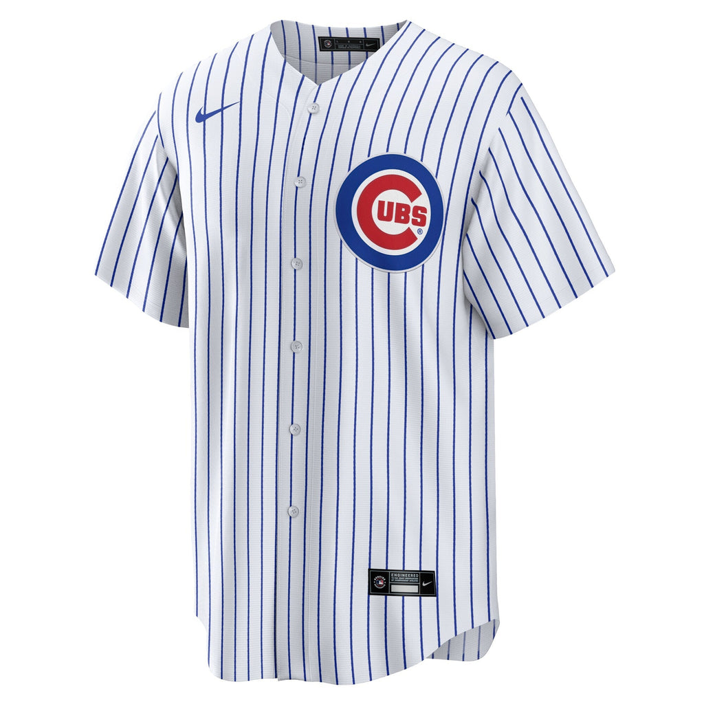 Chicago Cubs Dansby Swanson Nike White Replica Player Jersey