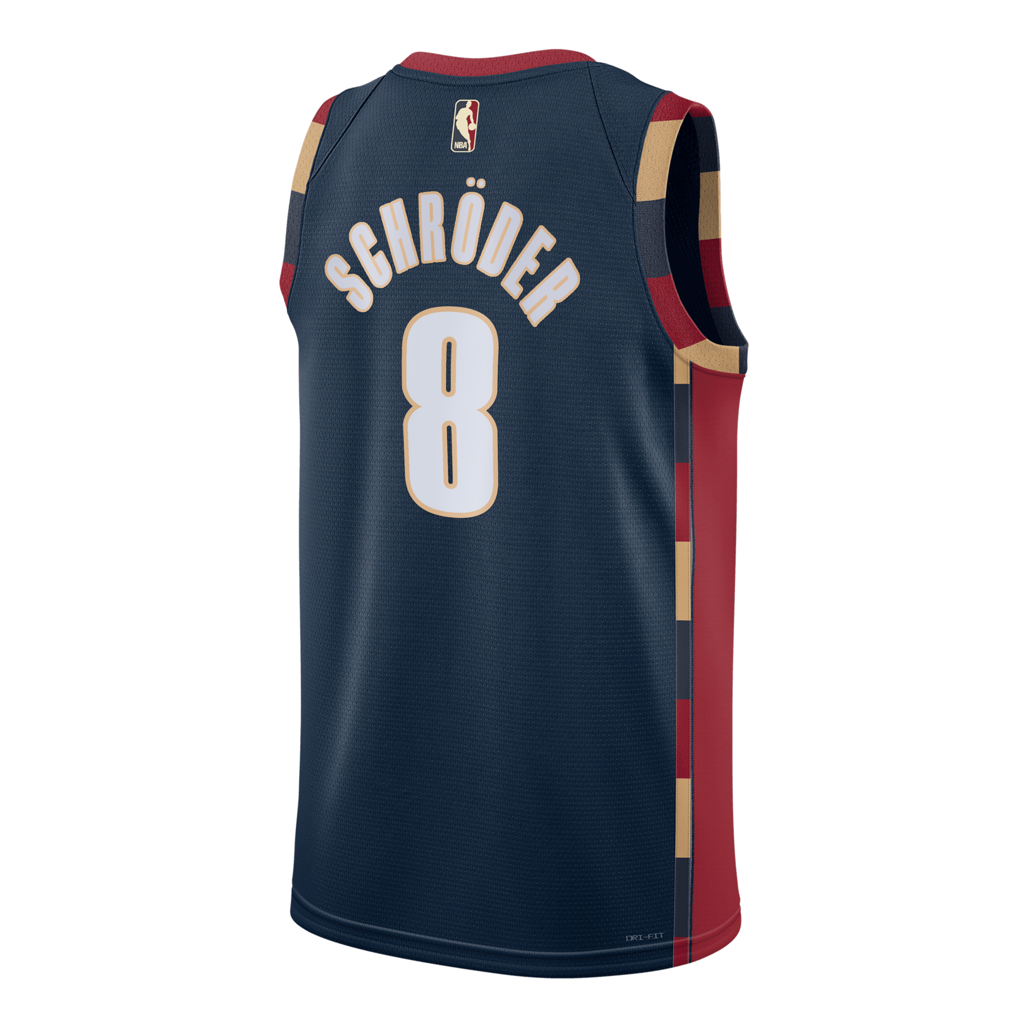 Cleveland Cavaliers Nike Classic Edition Swingman Jersey - Navy - Dennis Schröder