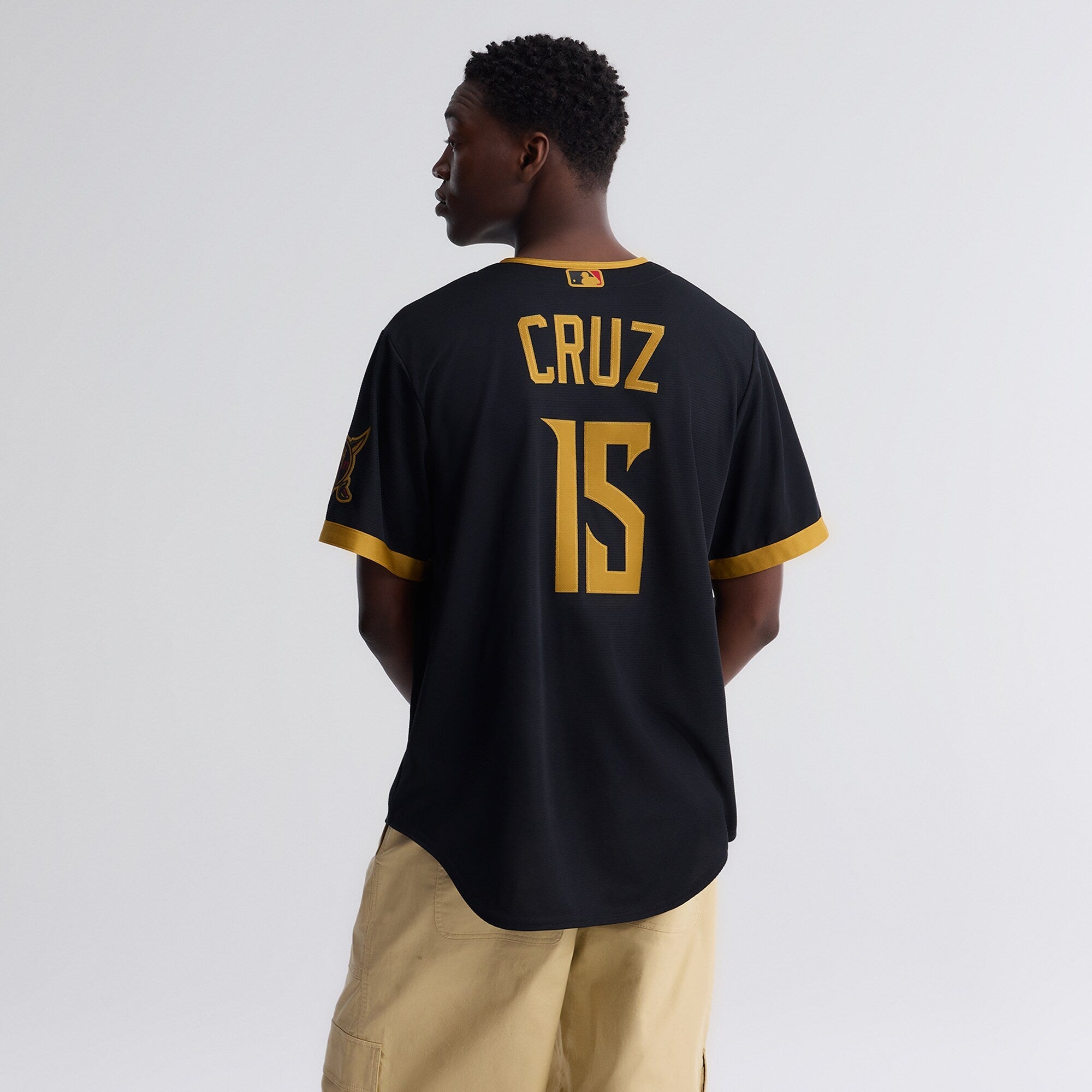 Pittsburgh Pirates Oneil Cruz Nike Black 2026 City Connect Stadium Jersey