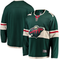 Minnesota Wild Fanatics Green Home Breakaway Jersey