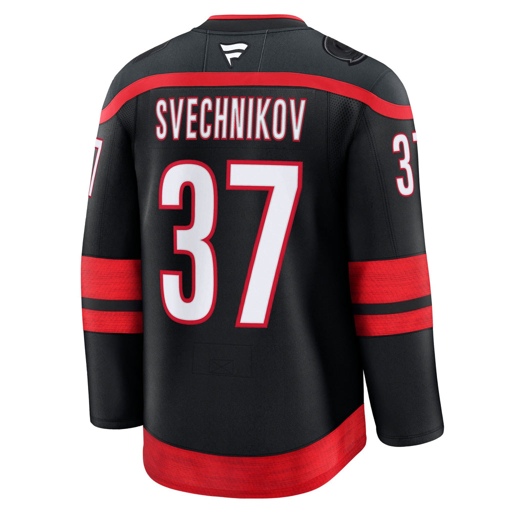 Carolina Hurricanes Andrei Svechnikov Fanatics Black Home Premium Jersey