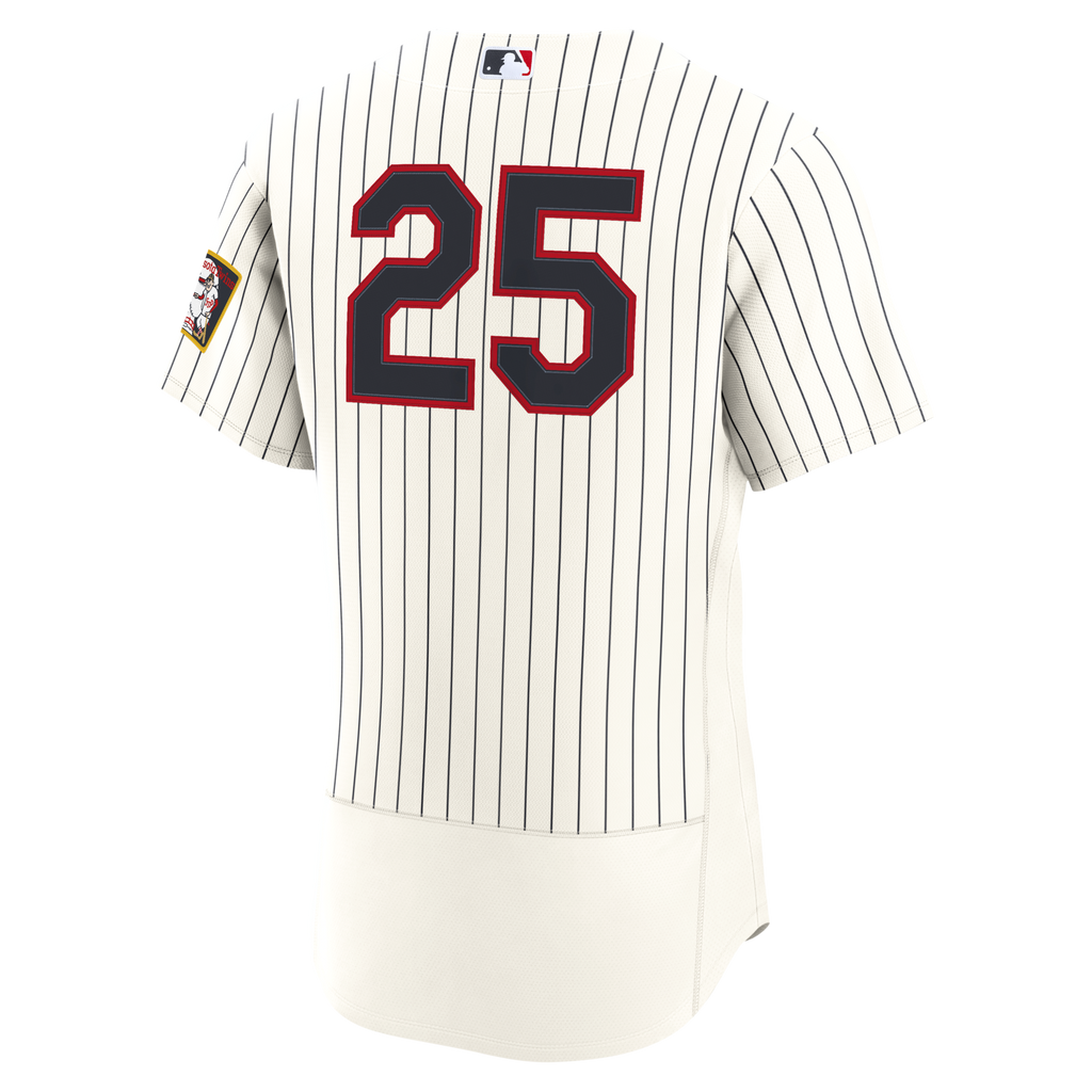 Minnesota Twins Byron Buxton Nike Cream 2026 Field of Dreams Authentic Jersey