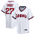 Los Angeles Angels Mike Trout Nike White Alternate Replica Jersey