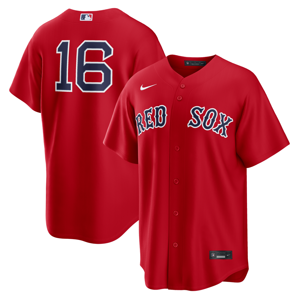 Boston Red Sox Jarren Duran Nike Red Alternate Replica Jersey
