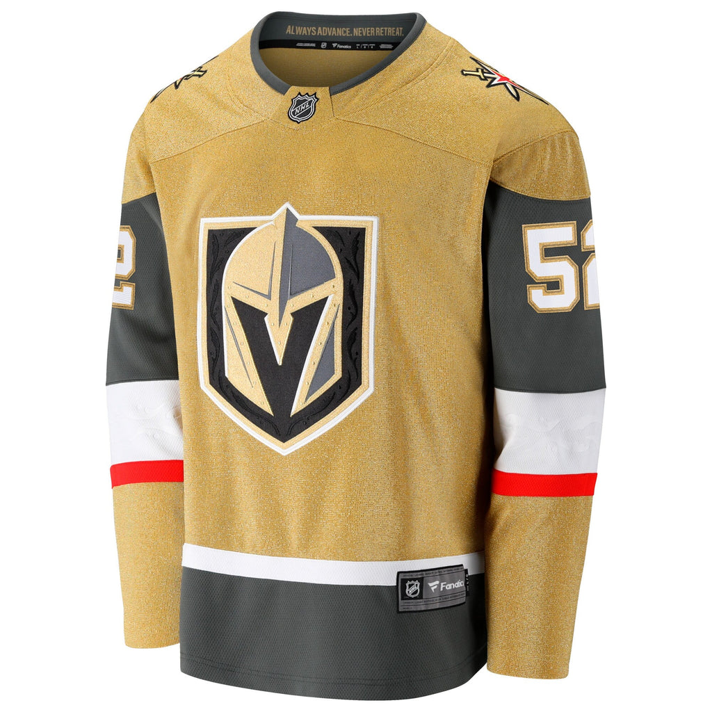 Vegas Golden Knights Dylan Coghlan Fanatics Gold Home Breakaway Jersey