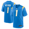 Los Angeles Chargers Akheem Mesidor Nike Powder Blue 2026 NFL Draft First Round Pick No. 22 Team Game Jersey