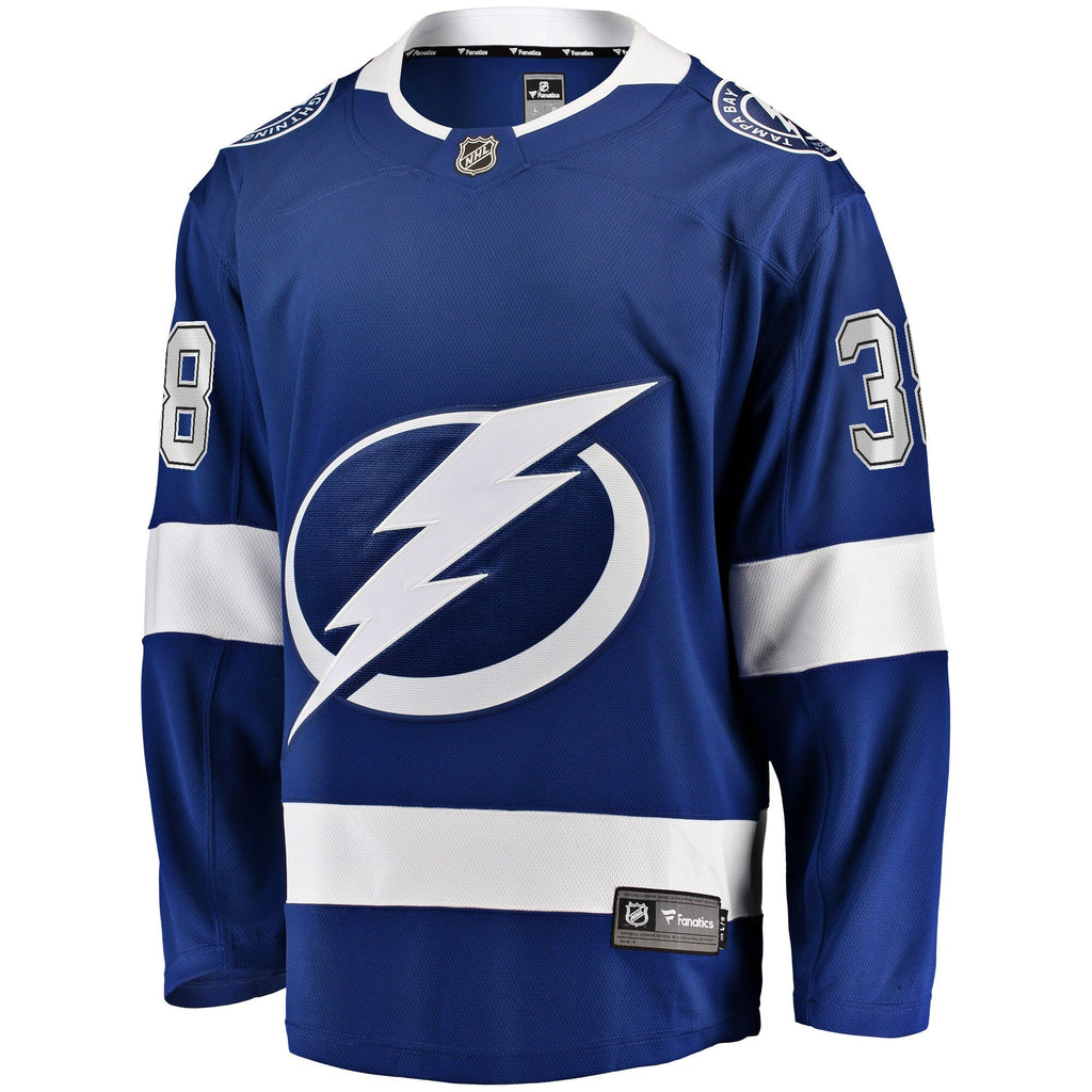 Tampa Bay Lightning Brandon Hagel Fanatics Blue Home Breakaway Player Jersey