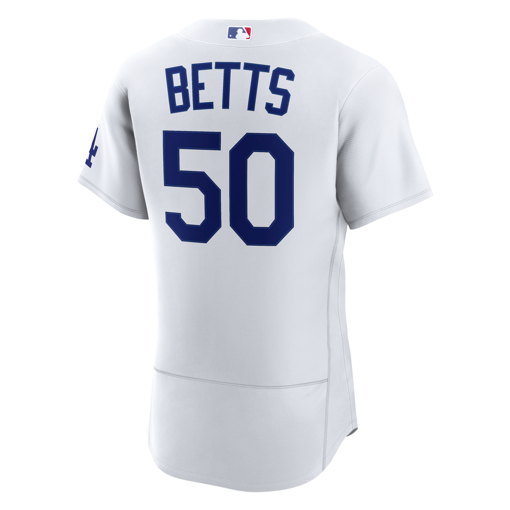 Los Angeles Dodgers Mookie Betts Nike White Home Authentic Jersey