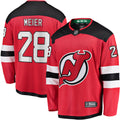 New Jersey Devils Timo Meier Fanatics Red Home Breakaway Jersey