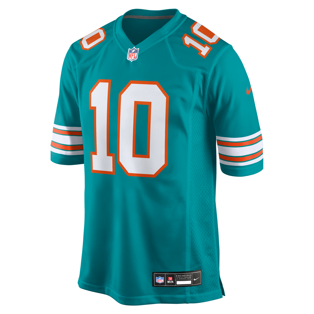 Miami Dolphins Jacob Rodriguez Nike Aqua Alternate Game Jersey