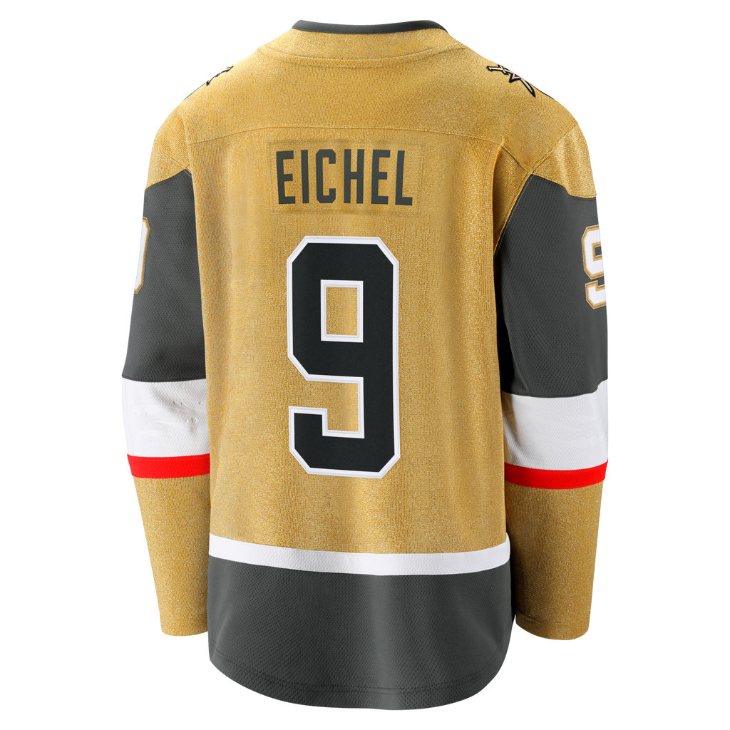 Vegas Golden Knights Jack Eichel Fanatics Gold 2026 Stanley Cup Final Breakaway Jersey