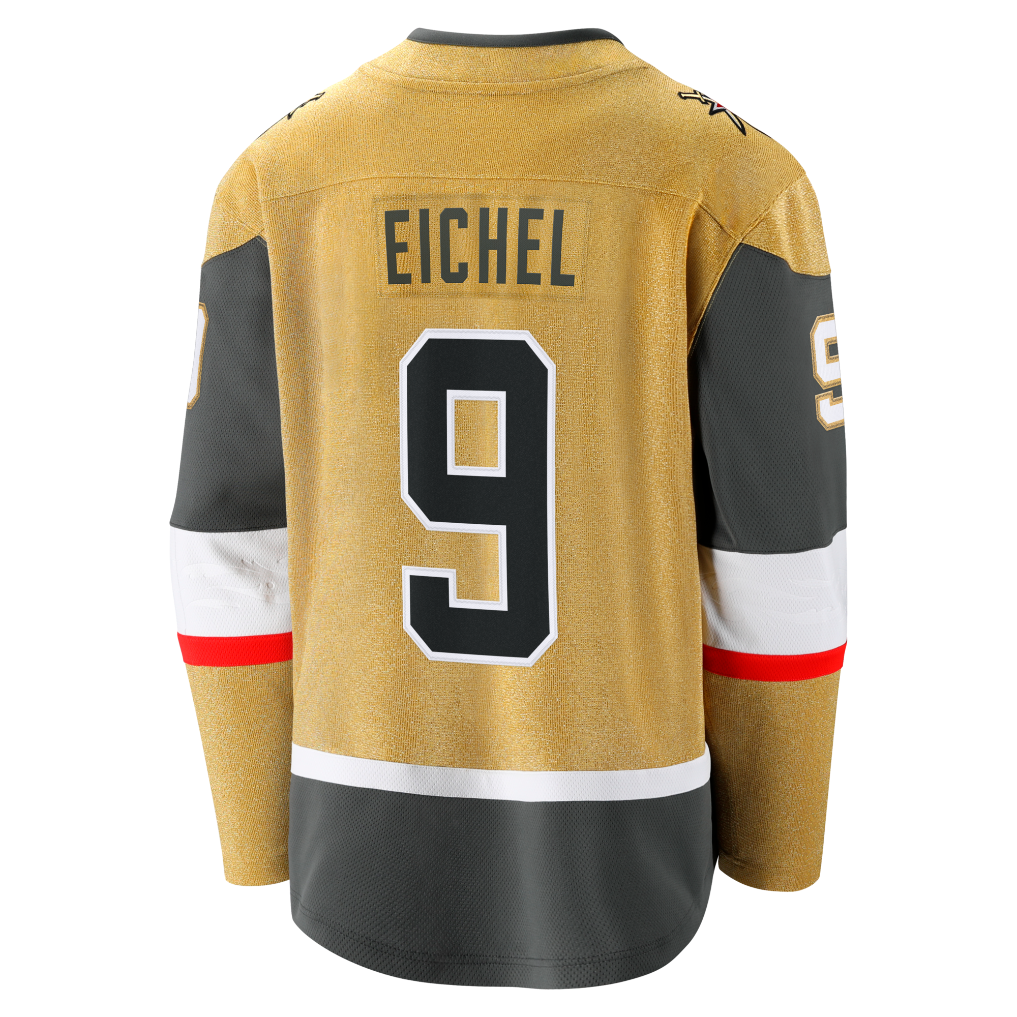 Vegas Golden Knights Jack Eichel Fanatics Gold 2026 Stanley Cup Final Breakaway Jersey