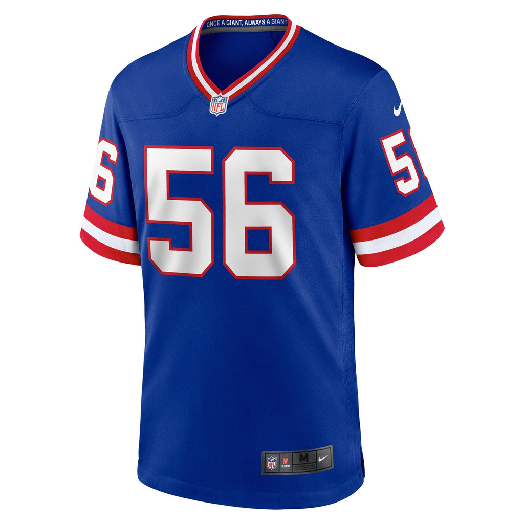 New York Giants Lawrence Taylor Nike Royal Classic Retired Player Game Jersey