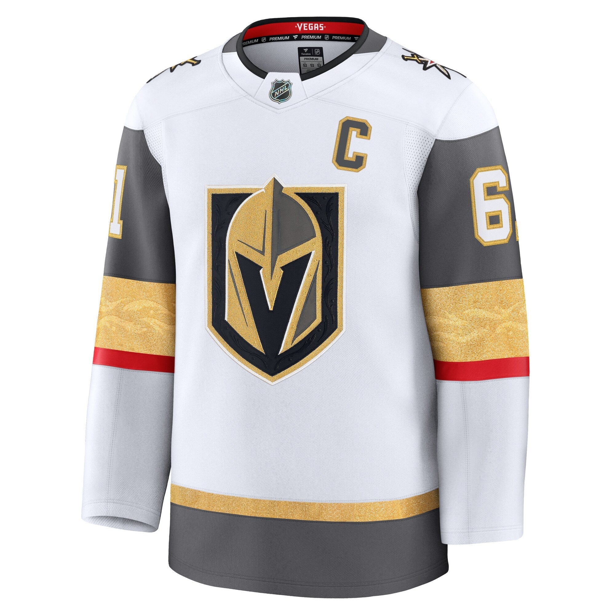 Vegas Golden Knights Mark Stone Fanatics White Away Premium Jersey