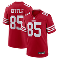 San Francisco 49ers George Kittle Nike Scarlet Team Game Jersey
