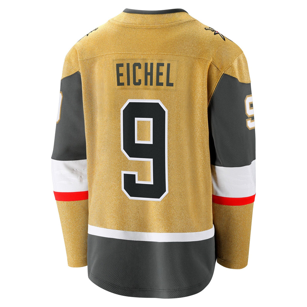 Vegas Golden Knights Jack Eichel Fanatics Gold Home Breakaway Jersey