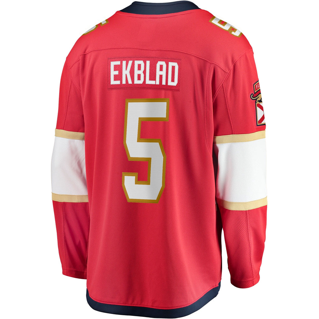 Florida Panthers Aaron Ekblad Fanatics Red Home Team Breakaway Player Jersey