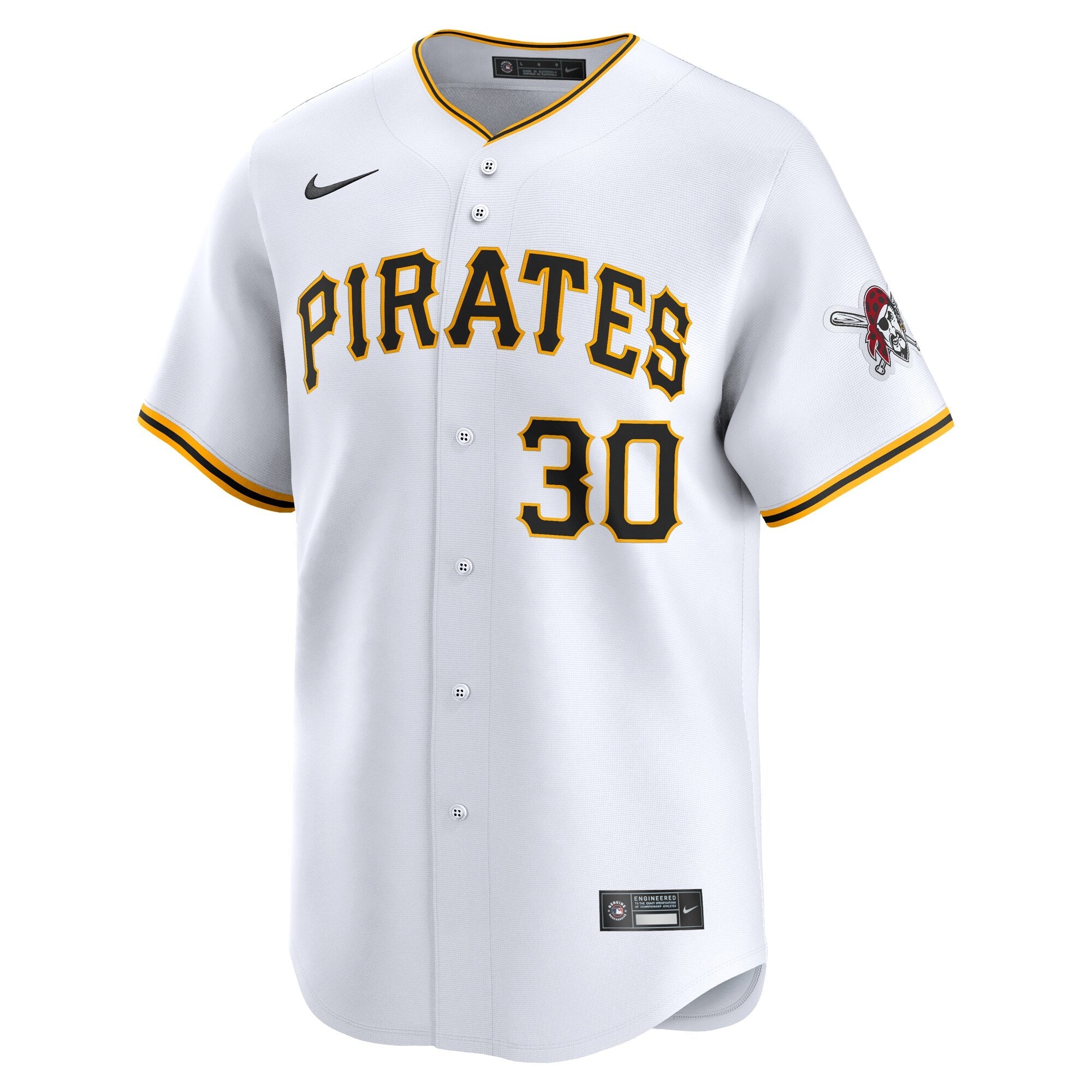 Pittsburgh Pirates Paul Skenes Nike White Home Limited Player Jersey