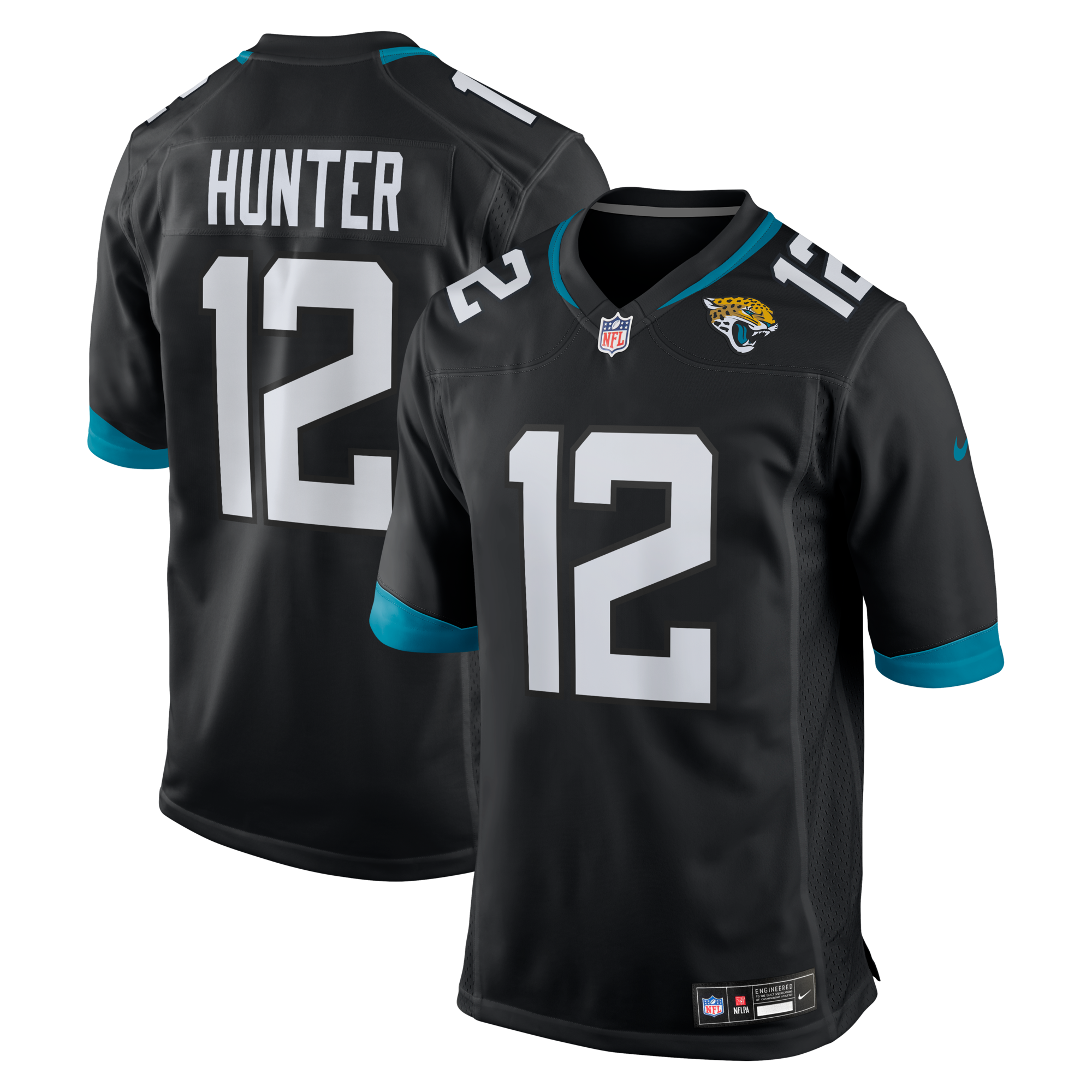 Jacksonville Jaguars Travis Hunter Nike Black Alternate Game Jersey
