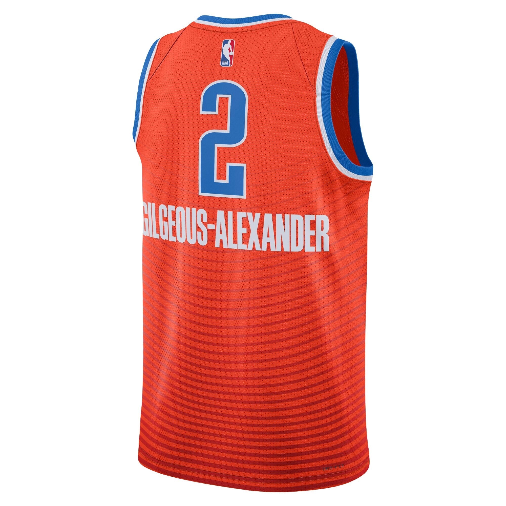 Oklahoma City Thunder Nike Replica Statement Swingman Jersey - Shai Gilgeous-Alexander