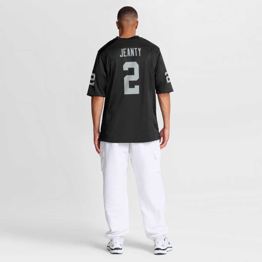 Las Vegas Raiders Ashton Jeanty Nike Black Team Game Jersey