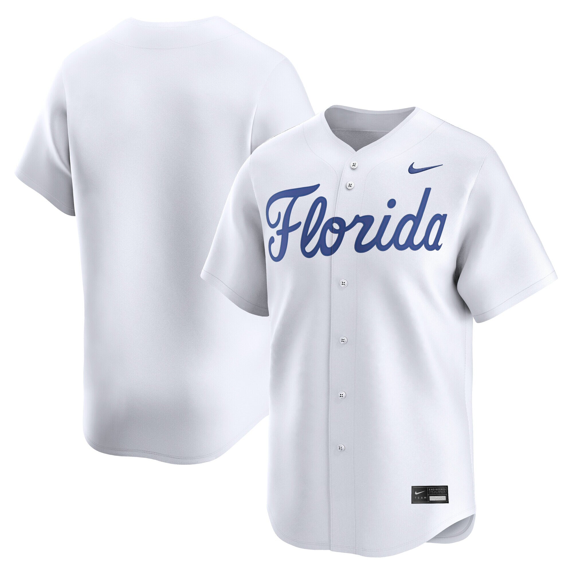 Nike White Florida Gators Baseball Limited Jersey