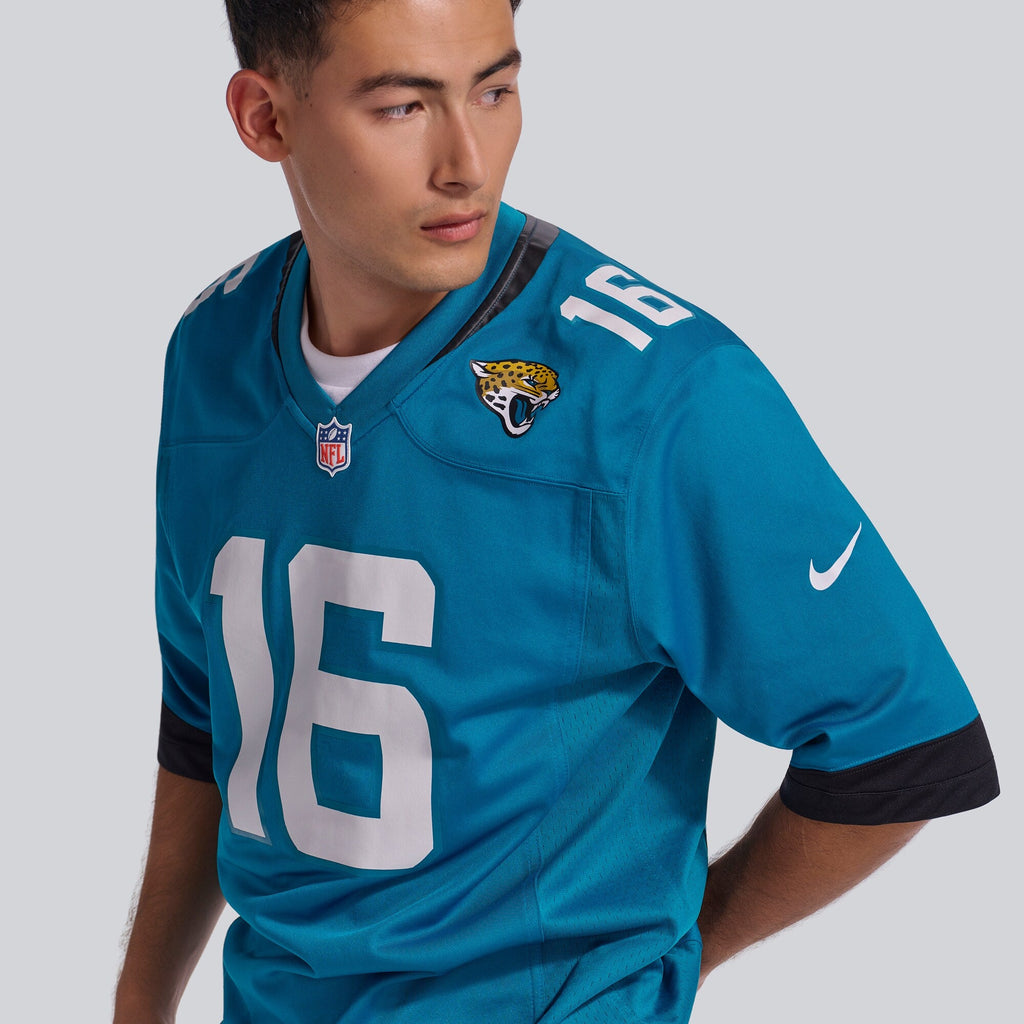 Jacksonville Jaguars Trevor Lawrence Nike Teal Home Game Jersey