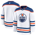 Edmonton Oilers Fanatics White Away Premium Jersey