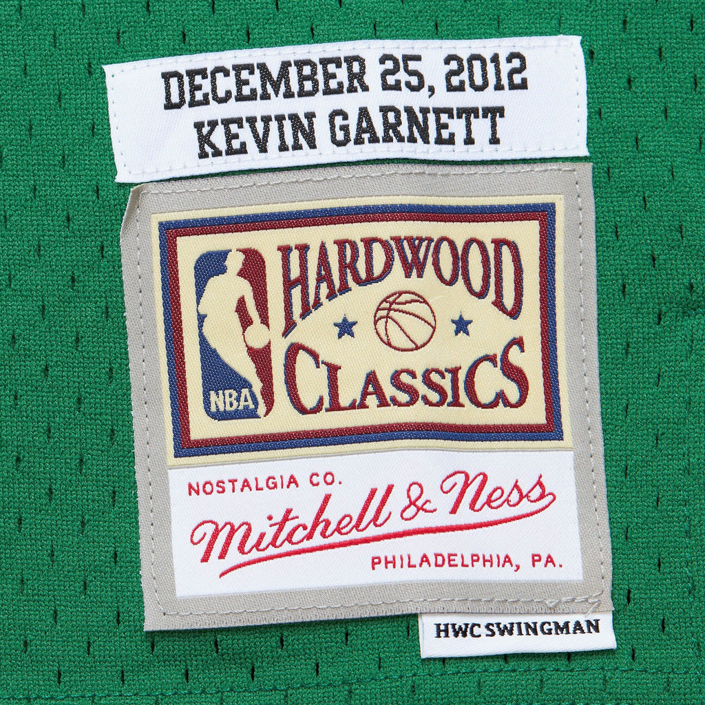 Boston Celtics Mitchell & Ness Kevin Garnett 2012 Day Authentic Jersey - Kelly Green