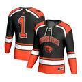 GameDay Greats #1 Black Oregon State Beavers Lightweight Hockey Fashion Jersey