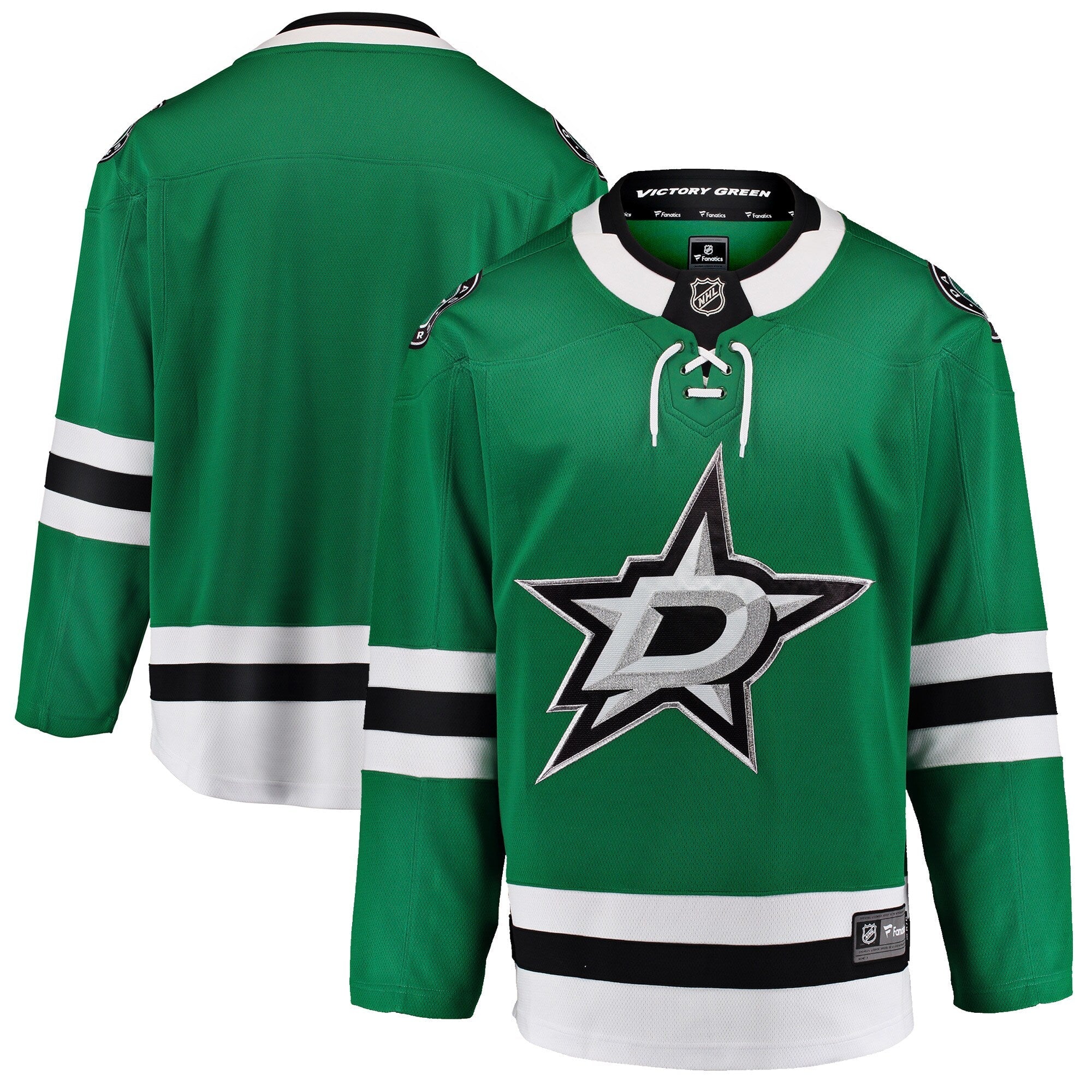 Dallas Stars Fanatics Green Breakaway Home Jersey