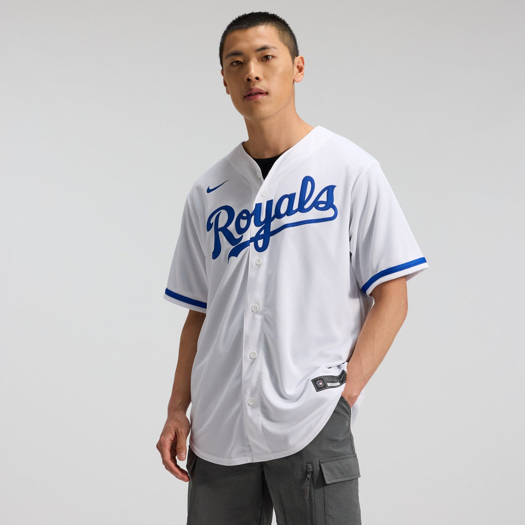 Kansas City Royals Bobby Witt Jr. Nike White Home Replica Player Jersey