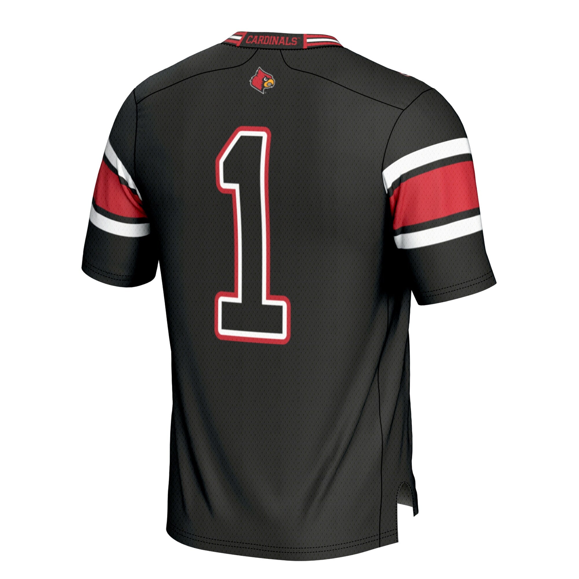 GameDay Greats #1 Black Louisville Cardinals Football Jersey