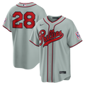 Philadelphia Phillies Alec Bohm Nike Gray 2026 Field of Dreams Stadium Jersey