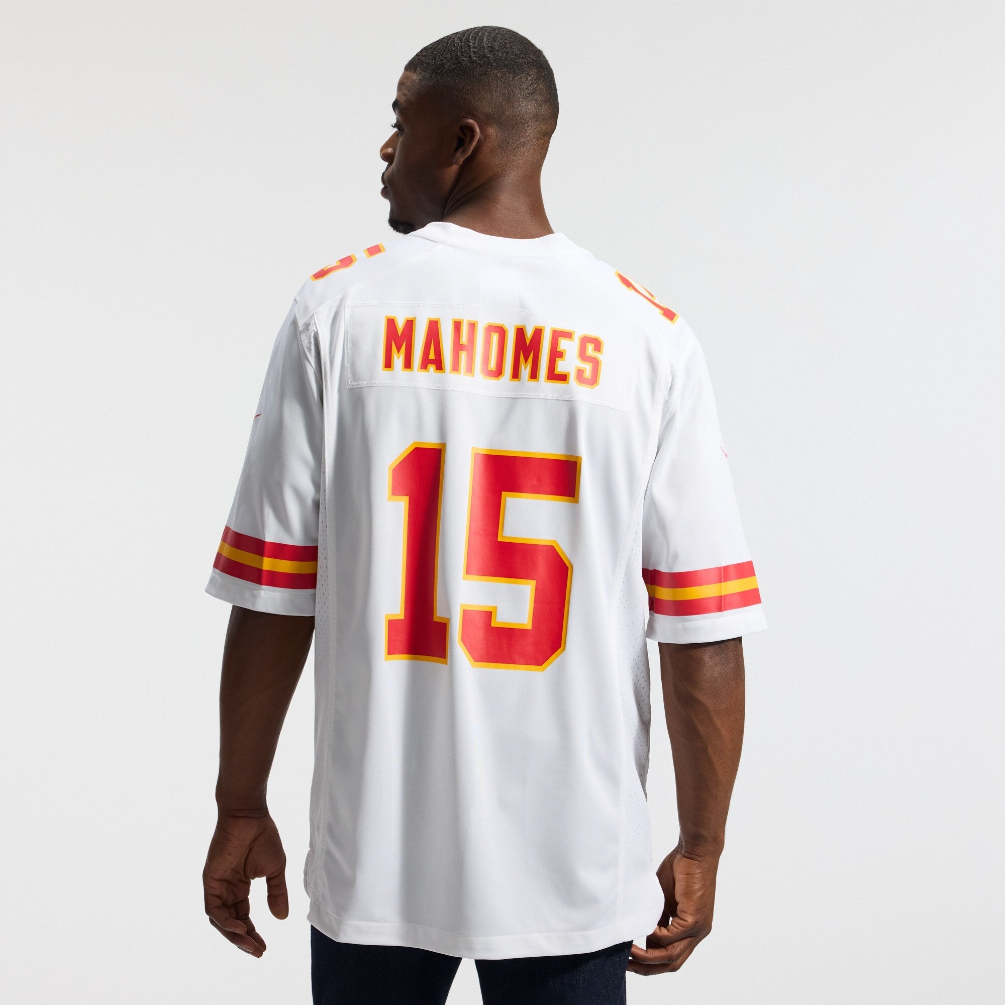 Kansas City Chiefs Patrick Mahomes Nike White Game Jersey