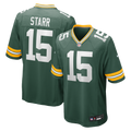 Green Bay Packers Bart Starr Nike Green Game Retired Player Jersey