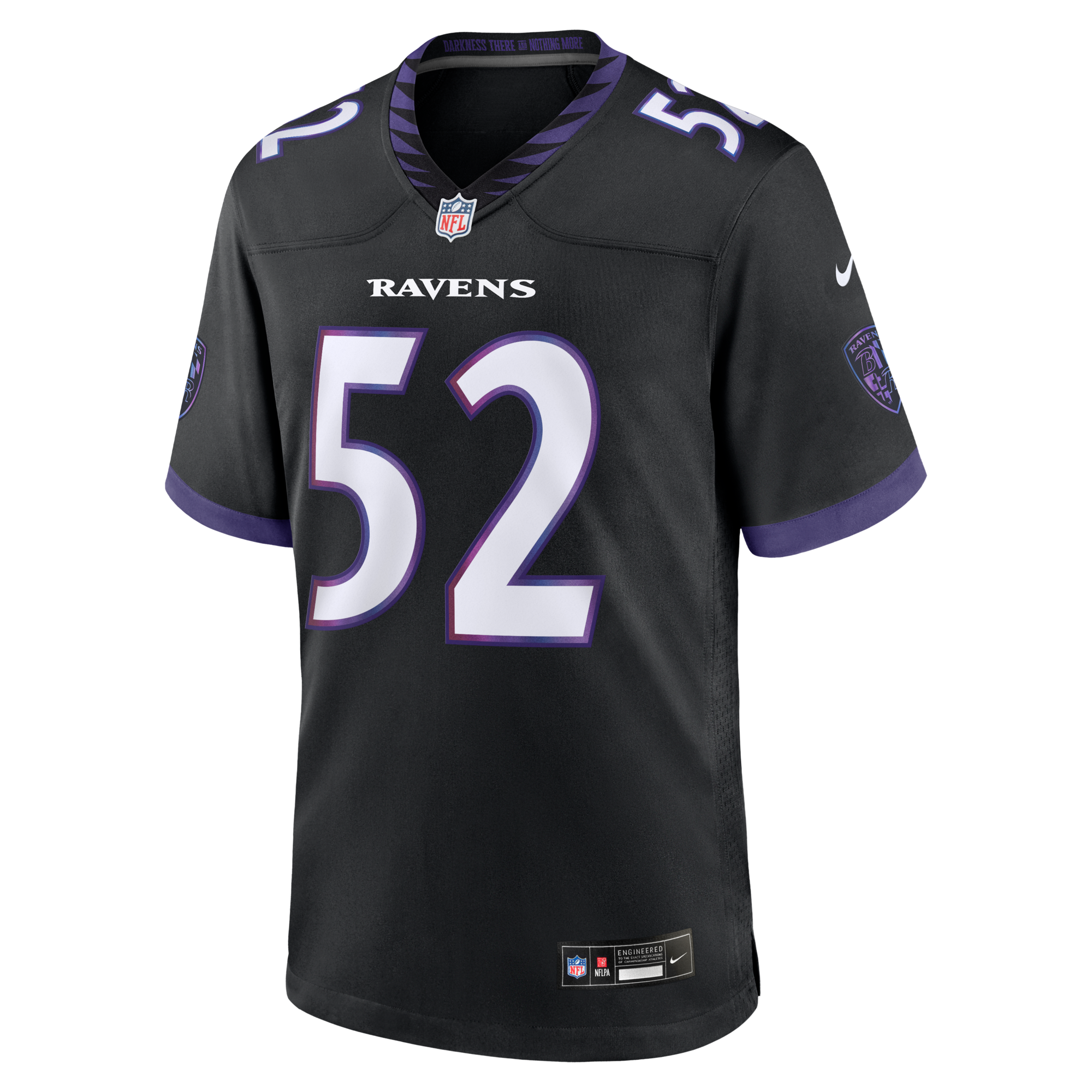 Baltimore Ravens Ray Lewis Nike Black Alternate Retired Player Game Jersey