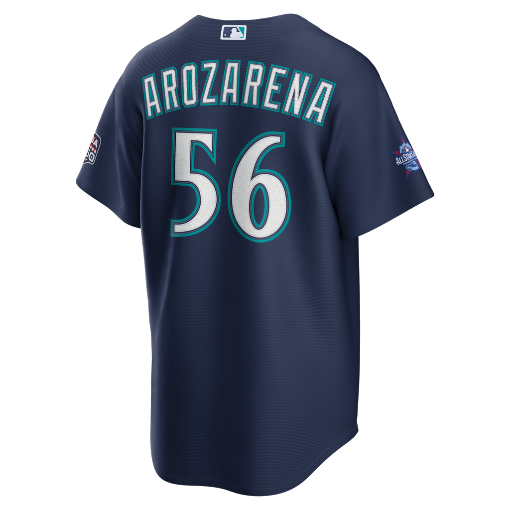 2026 All-Star Game Seattle Mariners Randy Arozarena Nike Navy Replica Jersey