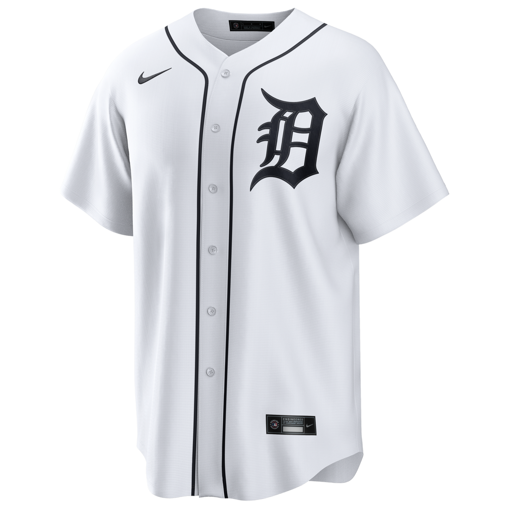 Detroit Tigers Kerry Carpenter Nike White Home Replica Jersey